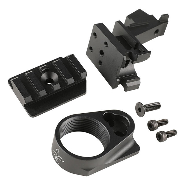 Airsoft Artisan PMMタイプ M1913フォールディングストック BK