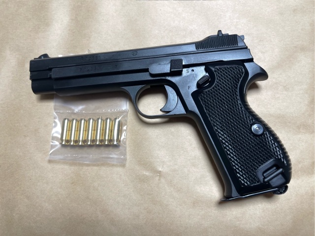 CRAFT APPLE WORKS (CAW) SIG P210 MGCリバイバルモデル HWモデルガン