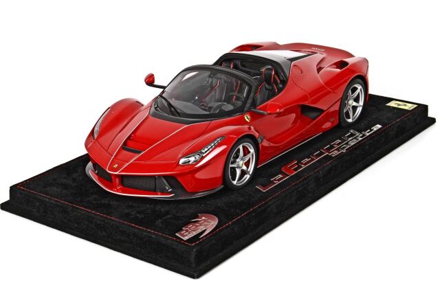 BBR 1/18 フェラーリ ラ・フェラーリ アペルタ 2016 ロッソコルサ 322