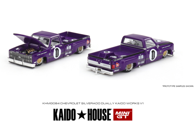 MINI GT 1/64 シボレー シルバラード デューリー KAIDO V1(左ハンドル