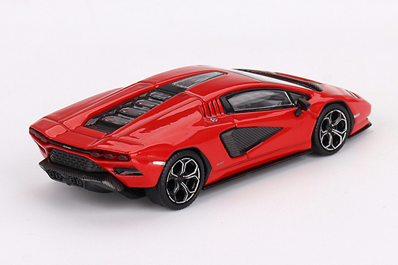 MINI GT 1/64 ランボルギーニ カウンタック LPI 800-4 Rosso Mars(左