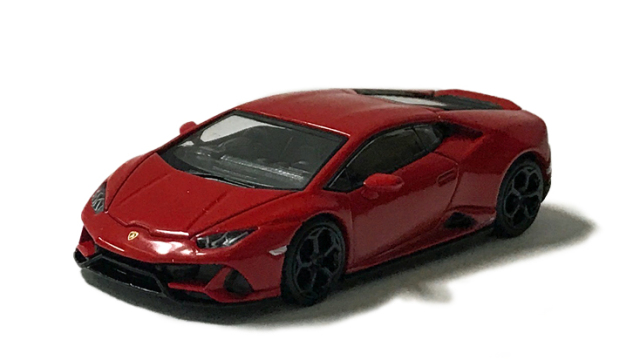 MINI GT 1/64 ランボルギーニ ウラカン EVO ロッソマーズ(右ハンドル