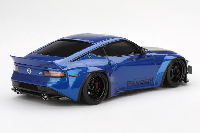 Top Speed 1/18 Pandem Nissan Z(RZ34) セイランブルー - サンリッチ