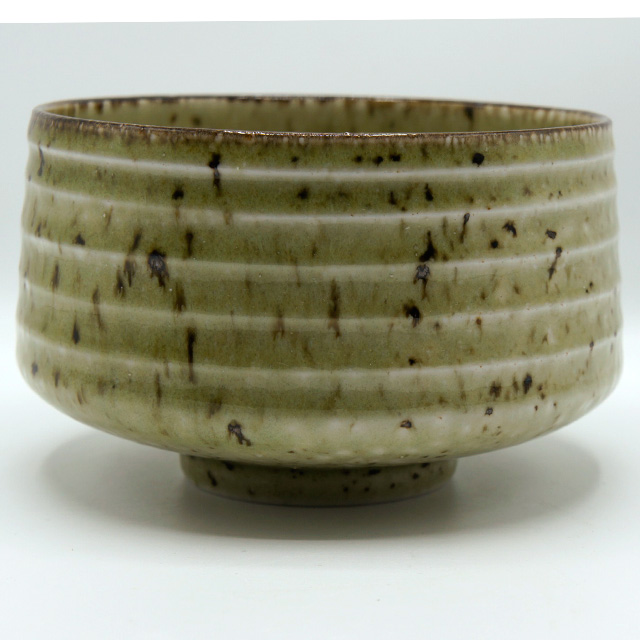 究極の美◼️蔵から釉薬と紋様が凄まじい凄い雰囲気のある抹茶茶碗が出