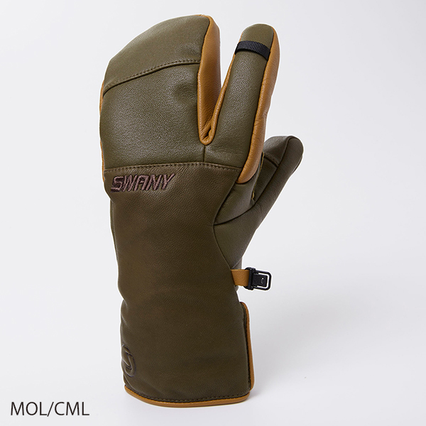 ゴアテックスレザースキーグローブ Valcan(ユニセックス）SWANY GLOVES