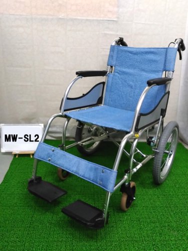 車椅子「介助式車椅子」（松永製作所／MW-SL2／介助式／標準軽量タイプ
