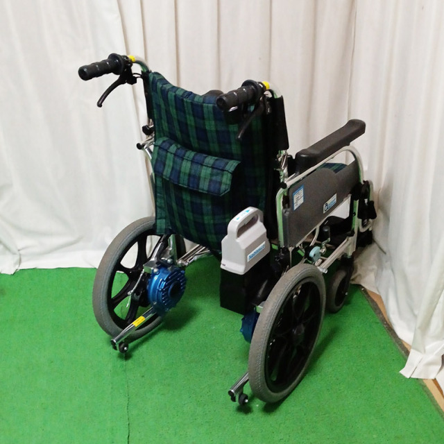 中古 電動車椅子 Aランク】ナブテスコ ハイパー型アシストホイール NAW