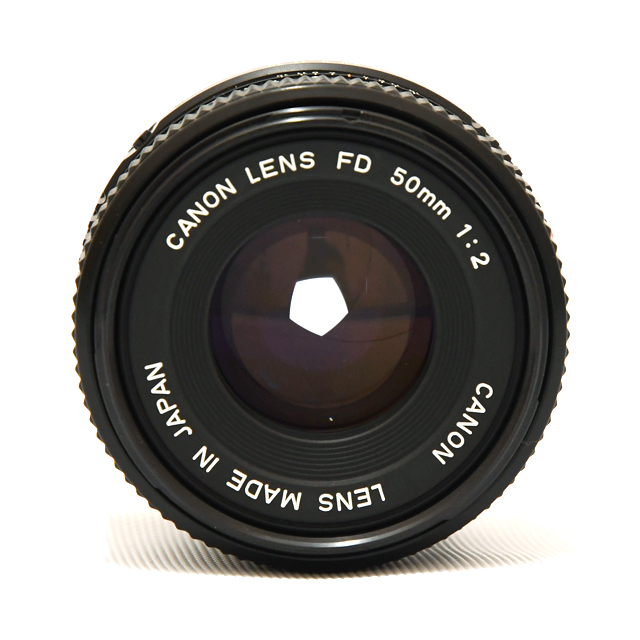 中古】レンズ キヤノン NEW FD 50mm F2【B】
