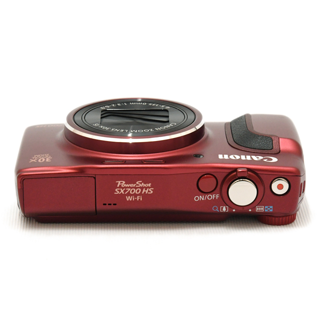 中古】キヤノン コンパクトデジタルカメラ PowerShot SX700HS レッド【B】