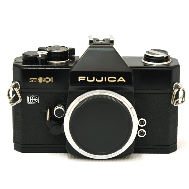 中古】フジフイルム フィルム一眼レフ FUJICA ST801 ブラック【C】