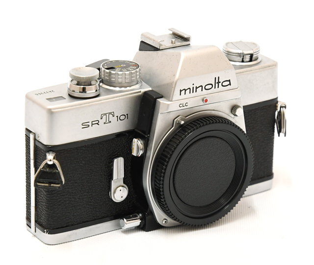 中古】ミノルタ フィルム一眼 SRT101シルバー【C】