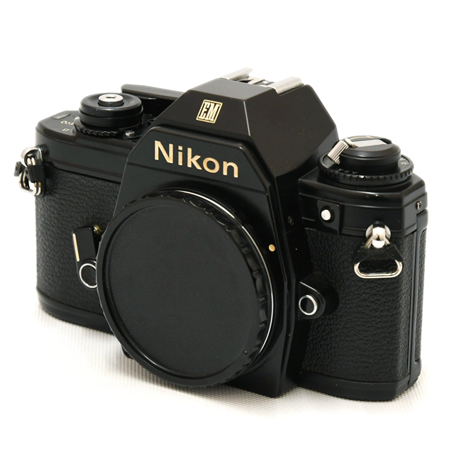 中古】ニコン 一眼レフフィルムカメラ EM ブラック【C】
