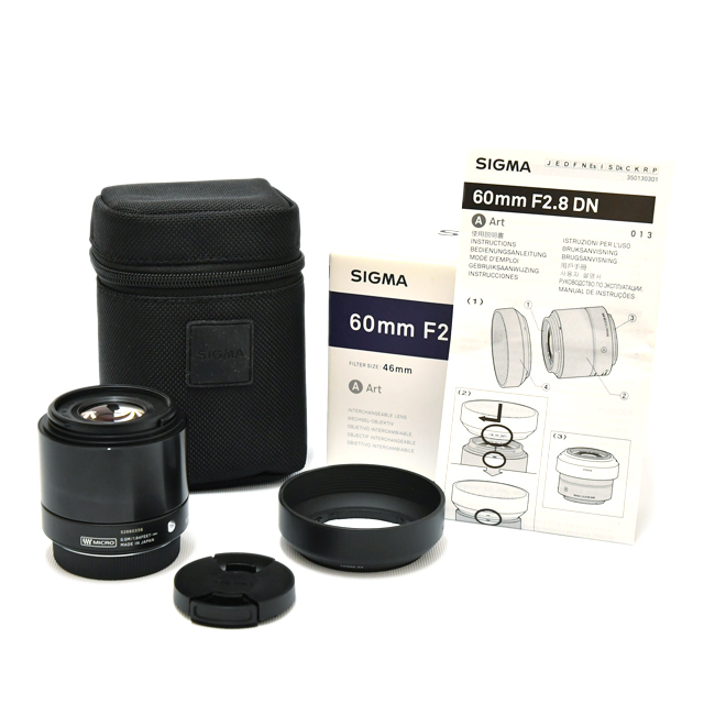 中古】シグマ レンズ 60mm f2.8 DN Art マイクロフォーサーズ用【A】