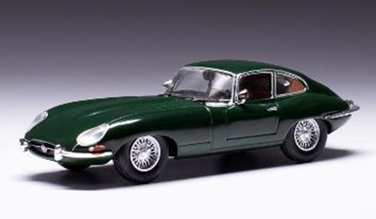 ミニカー IXO(イクソ) 1/43 ジャガー E-TYPE 1963 グリーン 4907981678234