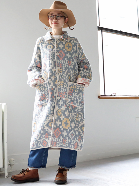 PENDLETON (ペンドルトン) リバーシブル・ノーカラージャケット