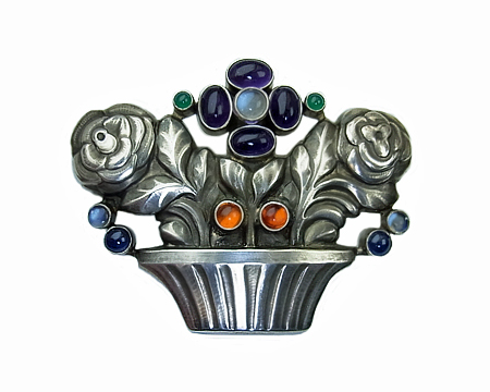 ジョージ ジェンセン] ブローチ ＃67