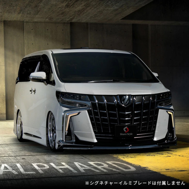 専用！ アルファード 30系 フードトップとボンネットミラーカバー 専用