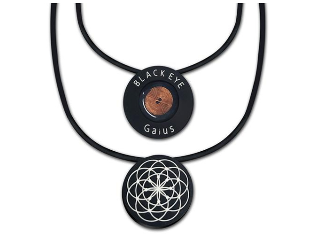 丸山式コイルBLACKEYEGaiusシリーズ「ブラックアイガイアスネックレス