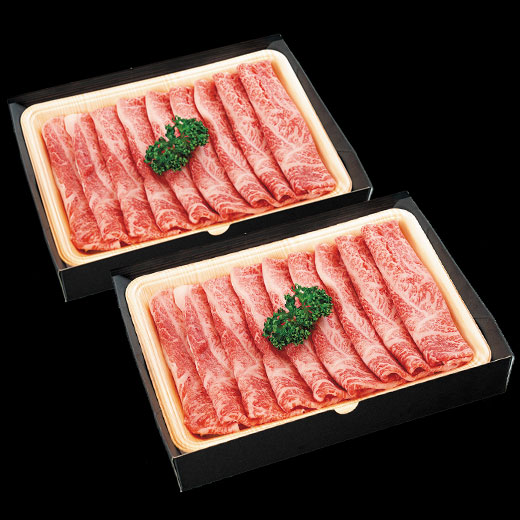 鹿児島黒牛 A4ランク ロース霜降り薄切 新村畜産ギフト通販