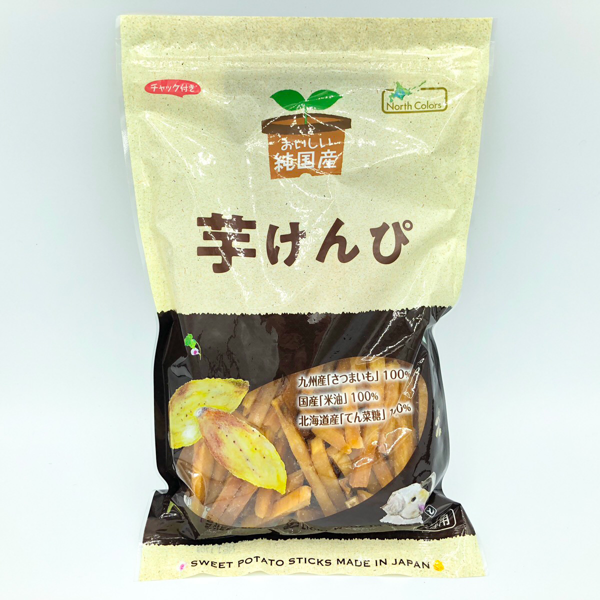 ノースカラーズ 純国産さつま芋ちっぷ（115g）｜しぜんとくらそ