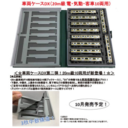 KATO 10-217 車両ケースDX（20m級 電・気動・客車10両用） railways