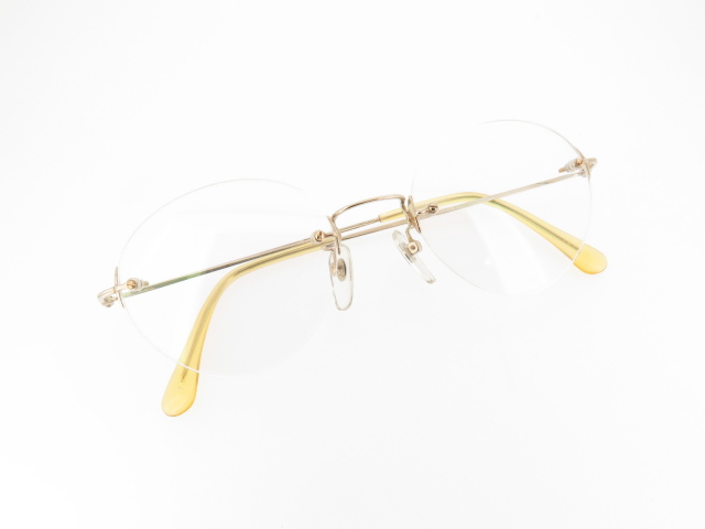 金無垢 K14WG ホワイトゴールド メンズ リムレス 縁なし 1815