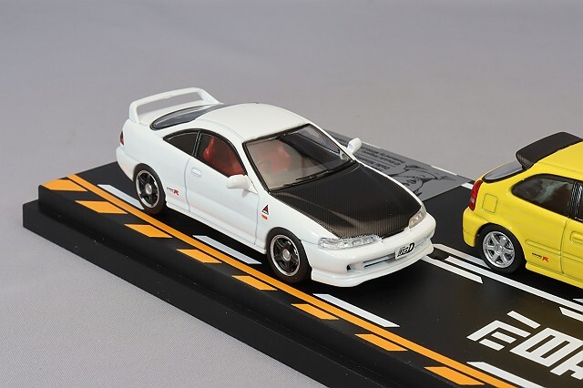 モデラーズ 1/64 頭文字D セットVol.9 ホンダ シビック (EK9) 二宮大輝