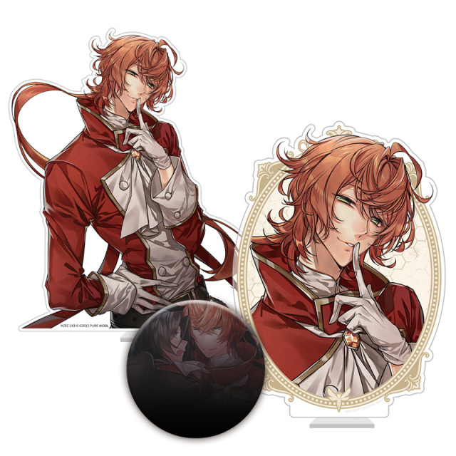 特典缶バッジ付】女王蜂の王房 アクスタセット