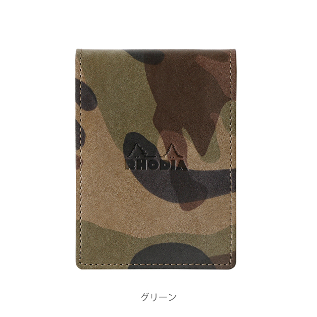 公式ショップ限定】ロディア11 本革カバー カモ