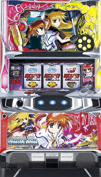三洋 パチスロ魔法少女リリカルなのは実機 【コイン不要機付き】