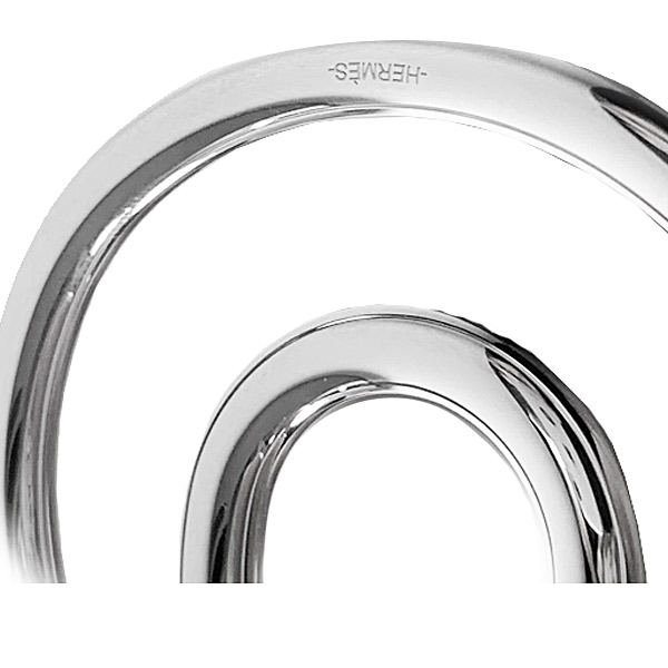 新品 》 エルメス キーリング フェラ・ア・シュヴァル シルバー