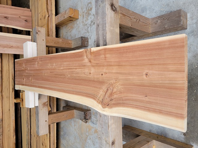 sugi08194 杉一枚板 約1920×380×40mm