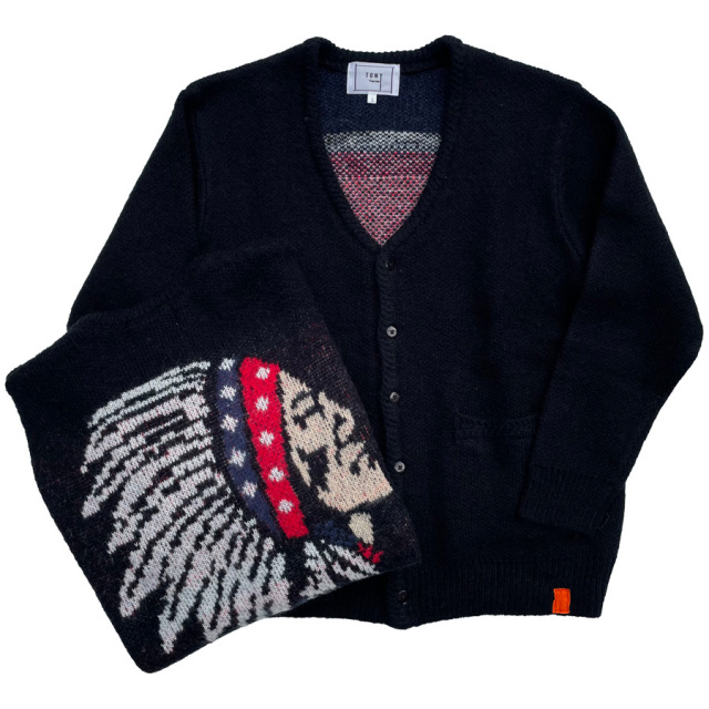 Tony Taizsun(トニー タイズサン) / ニット カーディガン / NATIVE