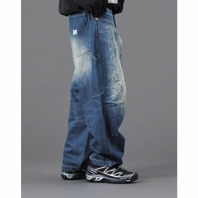 LIBERAIDERS(リベレイダース) / サルエルデニムパンツ / DENIM