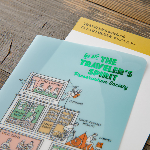 トラベラーズノート クリアホルダー 2026 (14499006)