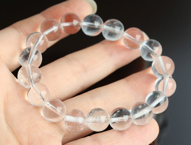 カイラス産水晶ブレスレット 【パワーストーン/天然石】