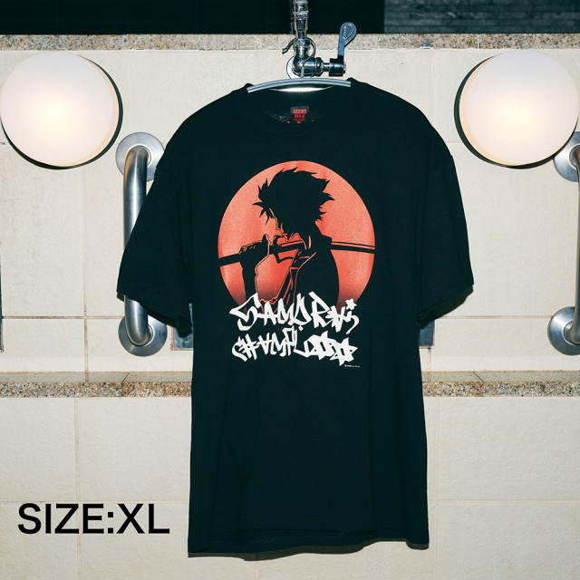 SAMURAI CHAMPLOO “MUGEN” × GEEKS RULE SILKSCREEN PRINTING T SHIRT