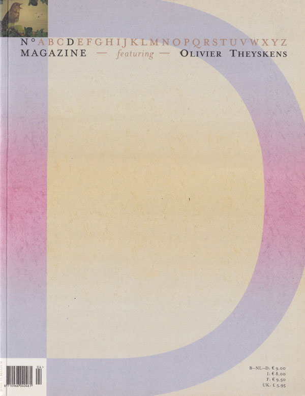 古書古本 Totodo：N° Magazine 各巻（Artimo & FFI, Dirk Van Saene