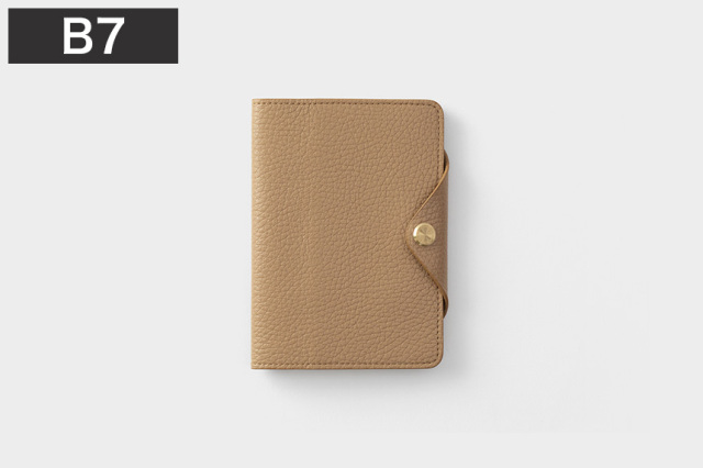 ミニスケッチ〕B7 ノート＆手帳革カバー｜タッチアンドフロー