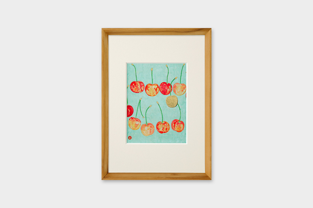 Yuko Kurihara 「12Kirschen」 A4 アートポスター CWプリント 〔アート