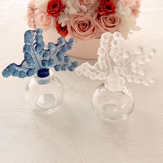 ☆ラスト1点☆ LALIQUE ラリック クレールフォンテーヌ すずらん