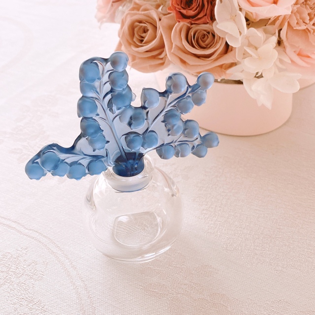 ☆ラスト1点☆ LALIQUE ラリック クレールフォンテーヌ すずらん