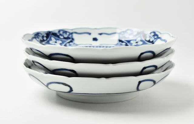 岩永浩 七宝寿文輪花7寸皿 ｜ 暮らしのうつわ花田 和食器 通販