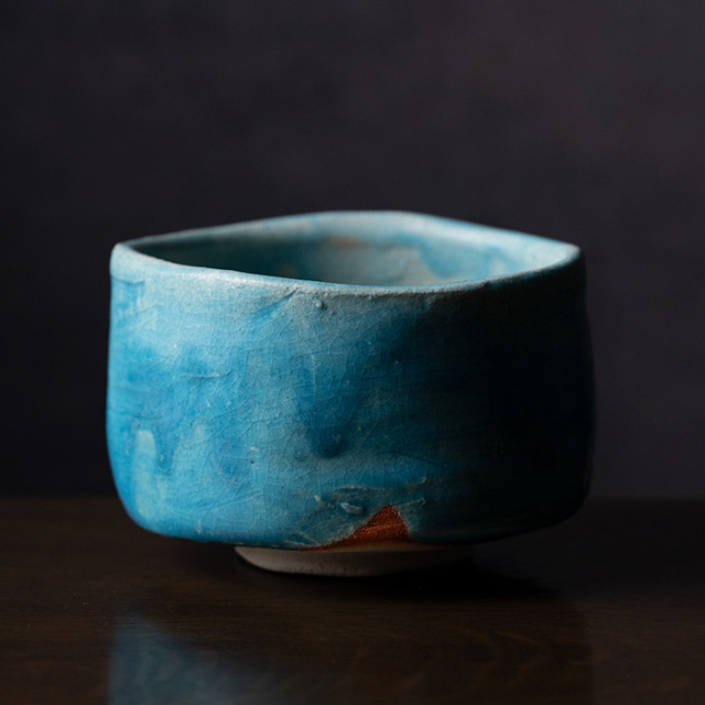 抹茶碗 | 蒼茶碗 (TH-076) 作家「林健人」