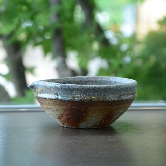 備前焼片口五寸深鉢（CR-027） 作家「クリストファーレイヴェンホール」