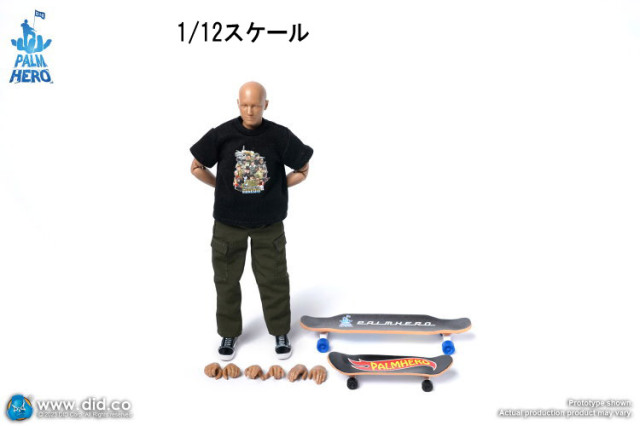 DID】SF80004 1/12 Palm Simple Fun Series - The Skateboarder