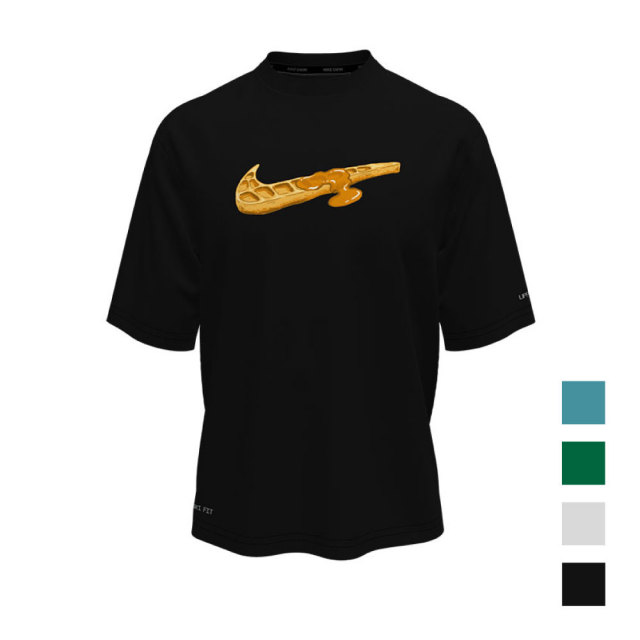 NIKE SWIM公式】ナイキ ワッフルグラフィック半袖ハイドロガード nessf830
