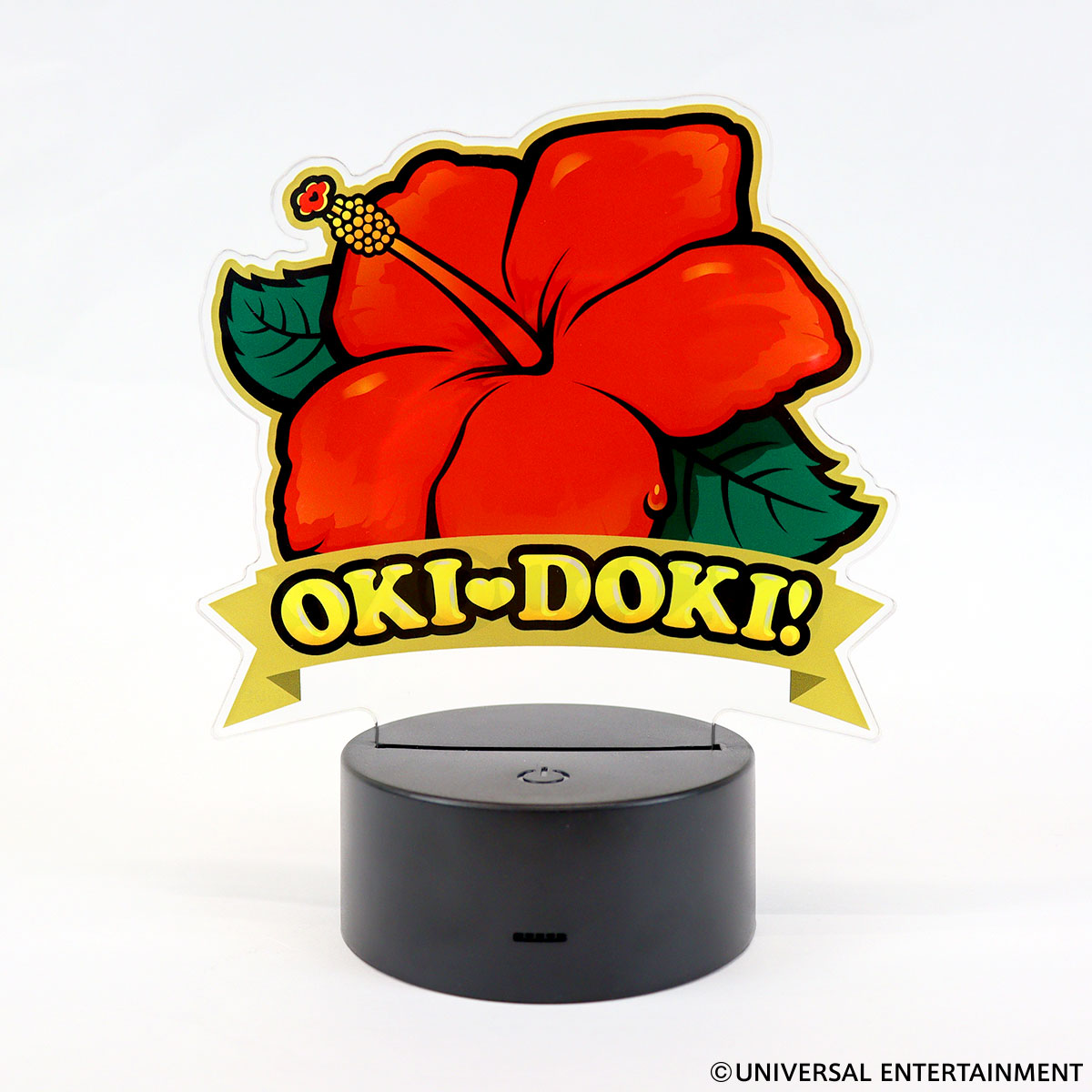 LEDアクリルスタンド】沖ドキ！-ハイビスカス | UNI-MARKET