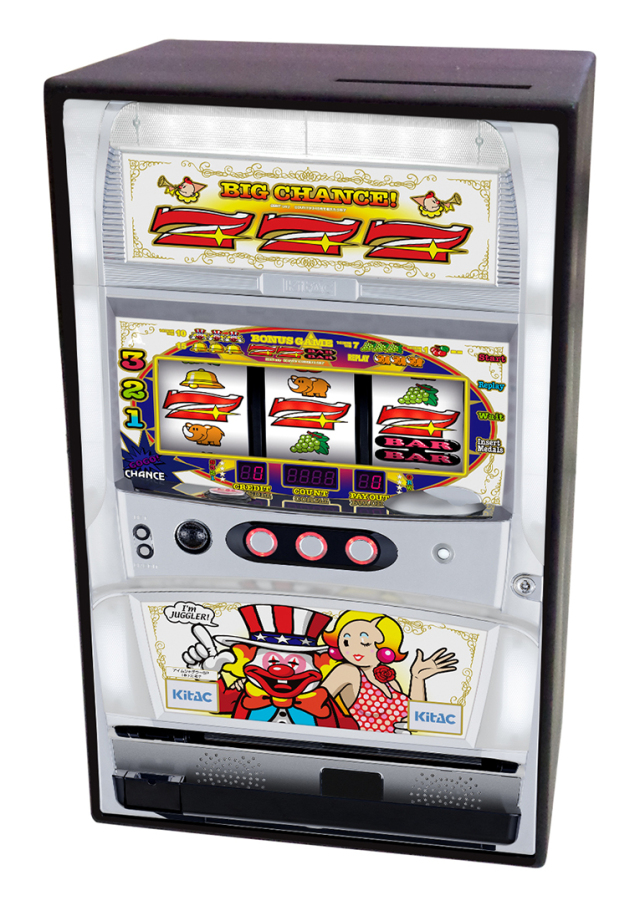 ジャグラー 光って音が鳴る！コインバンク / 貯金箱 パチスロ スロット