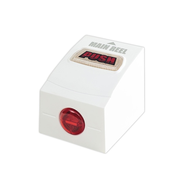 SANKYO 飛び出る！震える！光る！音が鳴る！ PUSHボタン / パチスロ